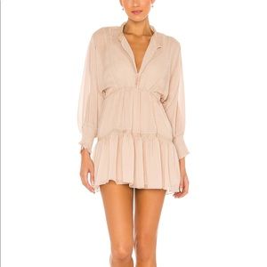 Coco mini dress in sand